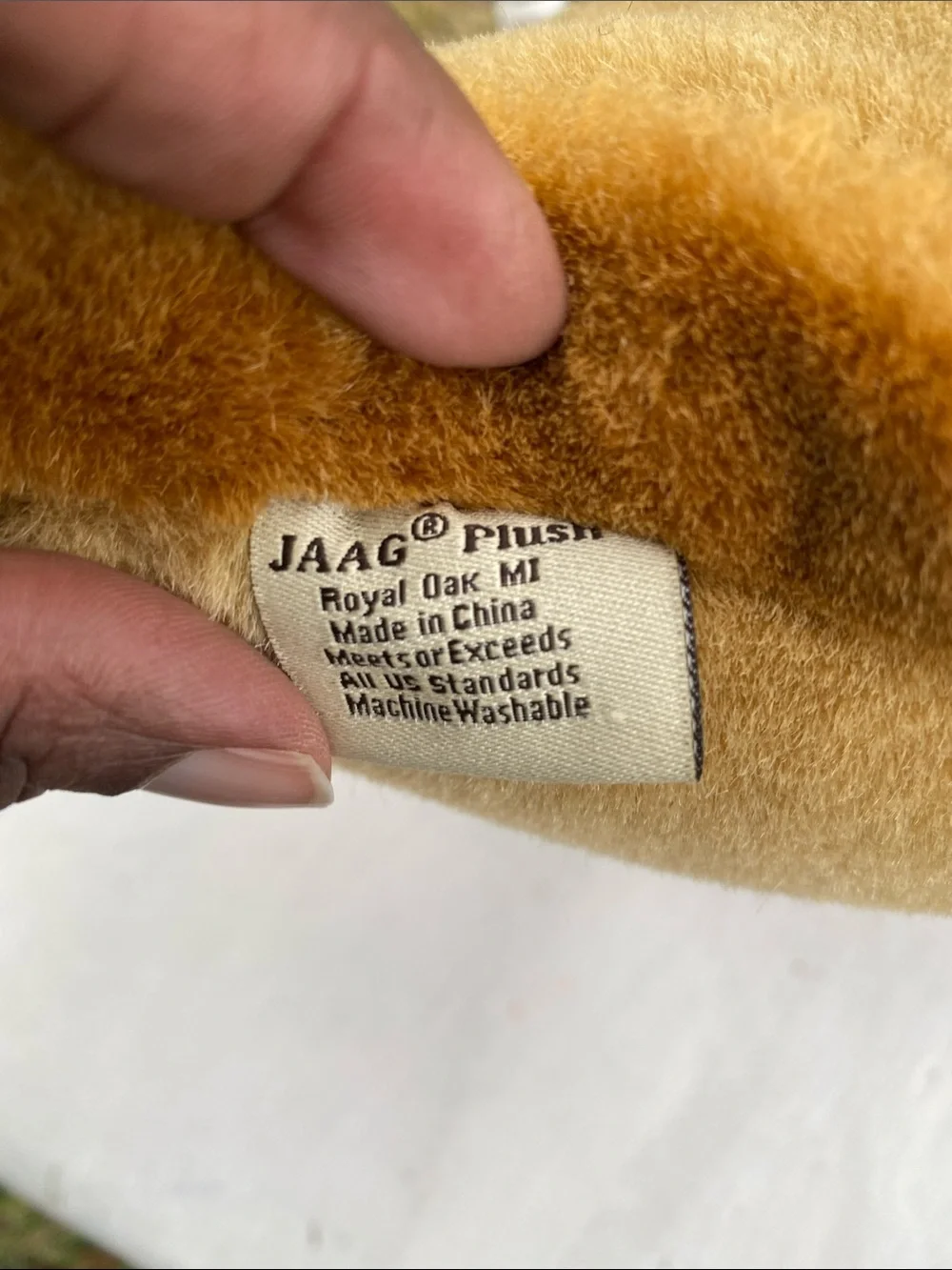 Vintage Kitty Cat Plush Pillow, Accent Tan & Cream Cozy Decorative Cushion 3D